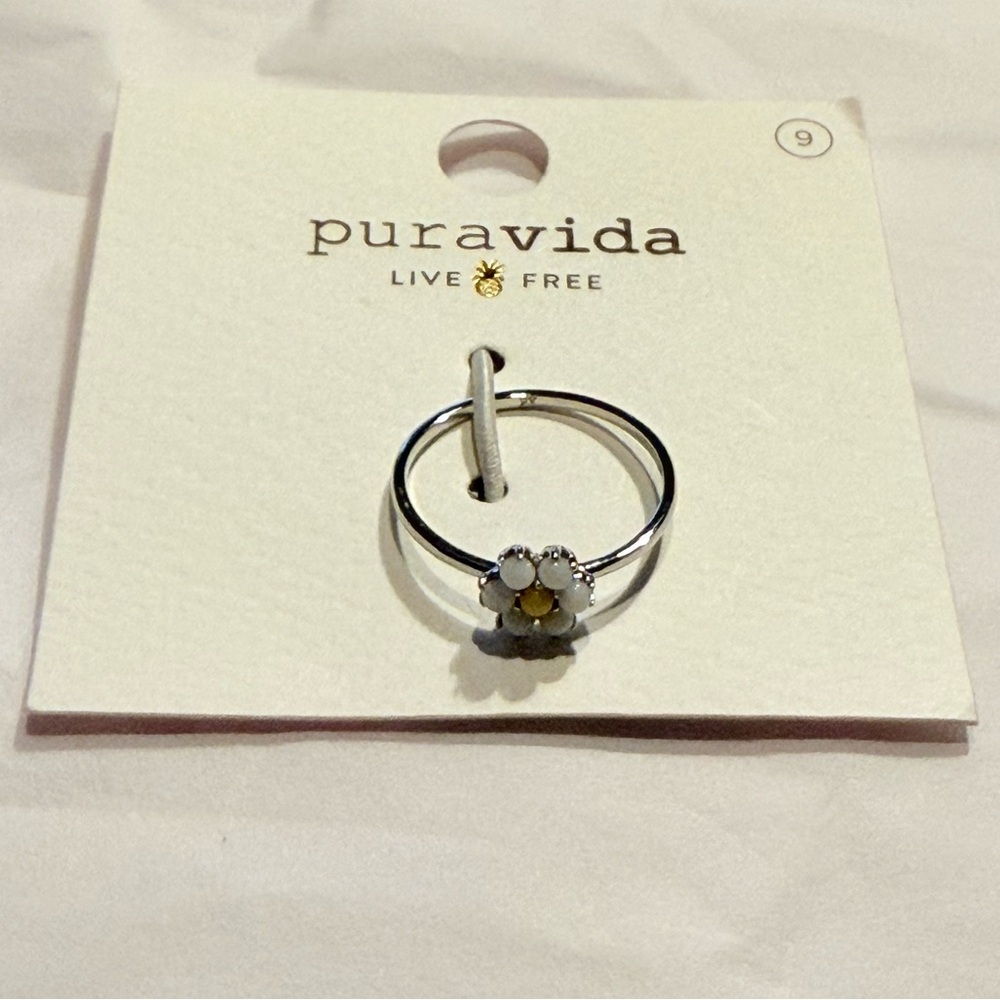 Pura Vida new daisy ring size 9 #19